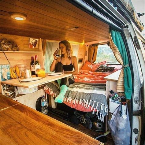 Pretty Picture of Awesome Camper Van Interior Ideas That'll Inspire You To Hit The Road ...