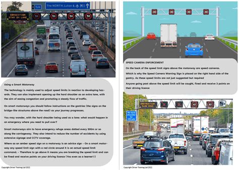 Driving instructor lesson plan Motorways, overtaking dual carriageway – Driver Training Ltd