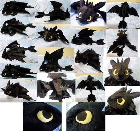 Toothless the Night Fury (commission) by Rens-twin on DeviantArt