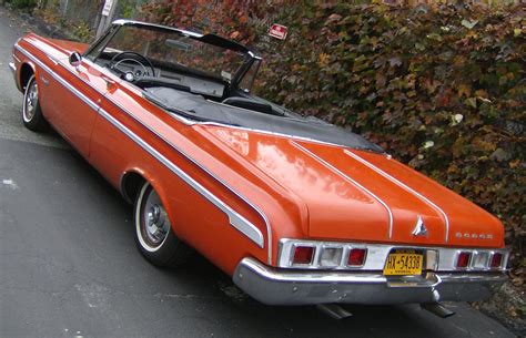 1964 Dodge Polara 500 Convertible Original Big V8 Factory Buckets Floor ...