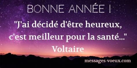 Belle citation pour souhaiter la bonne année avec une carte de souhaits message de voeux 2020 ...