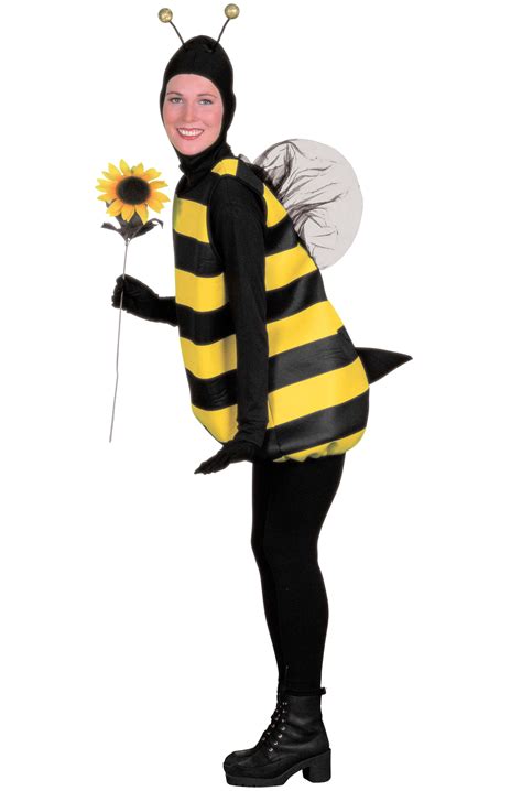 Buzzin Bumble Bee Adult Costume - PureCostumes.com