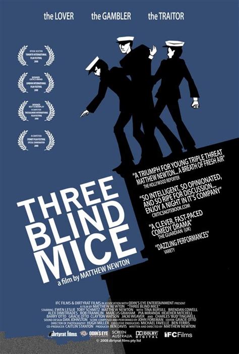 Three Blind Mice Movie Poster - IMP Awards