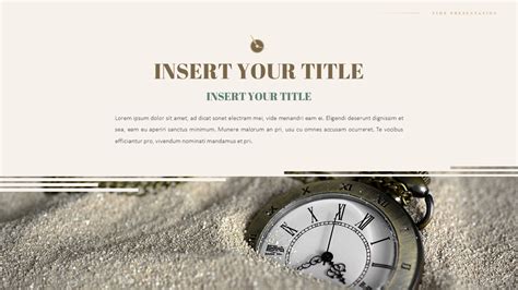 Time PowerPoint Templates Multipurpose Design