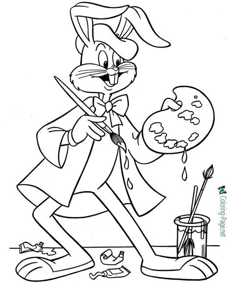 Coloring Pages Of Bugs Bunny Coloring Pages