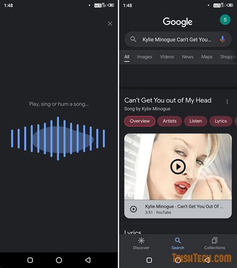 Google App : Search for a Song by Humming