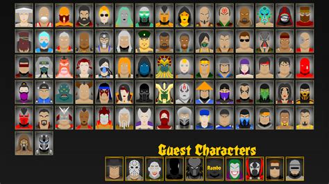 All Mortal Kombat Characters so far (MK-MK11) including guest characters : r/Mortalkombatleaks