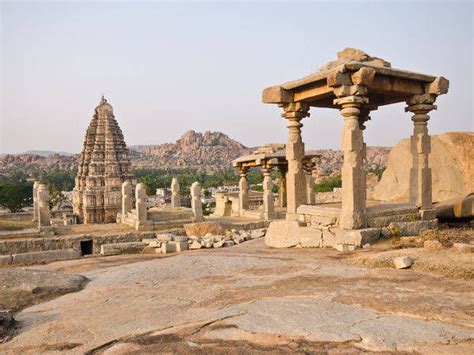 Virupaksha Temple UNESCO World Heritage Site listed as the Group of Monuments at Hampi - Hampi ...