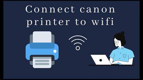 How to connect Canon printer to new wifi - YouTube