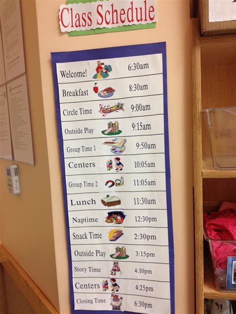 9 best daily schedule images on Pinterest | Classroom setup, Classroom ...