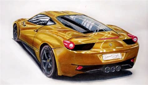 Discover more than 83 ferrari car sketch - in.eteachers