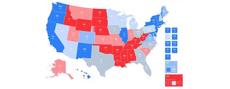 2020 Electoral College Map from PBS NewsHour