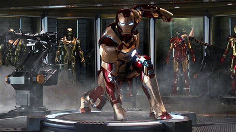 Mark 42 Suit Test Iron Man 3 2013 MOVIE CLIP (4K HD) Scene - YouTube