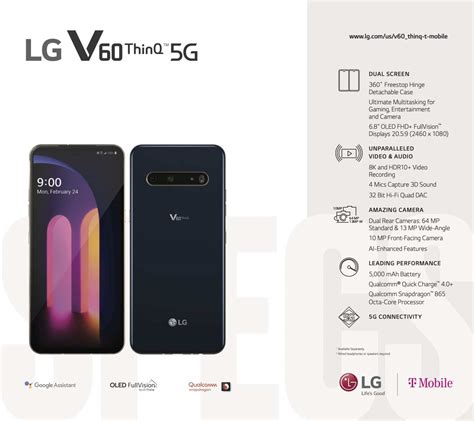 LG launches the V60 ThinQ 5G and the dual-screen accessory is still a ...