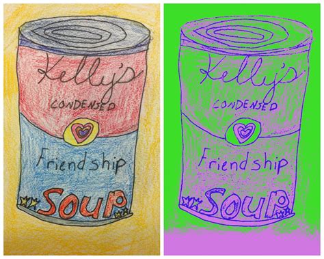 BES Art: Andy Warhol Soup Cans