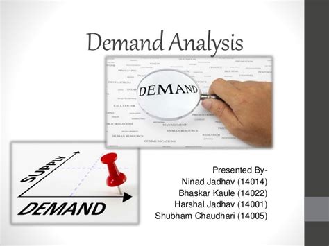 Demand analysis