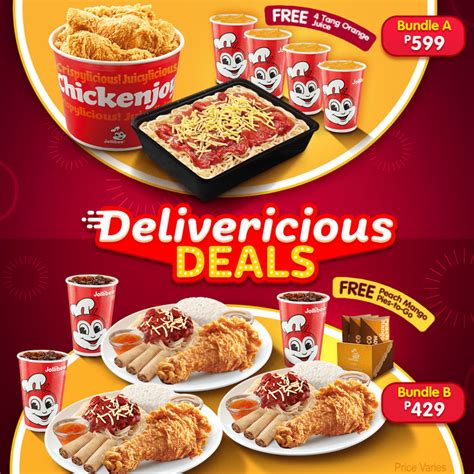 Jollibee Delivericious Deals 2018 until November 30 – PROUD KURIPOT