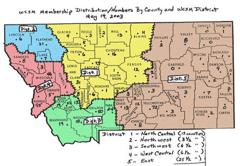 District Map - WEAPONS COLLECTORS SOCIETY OF MONTANA