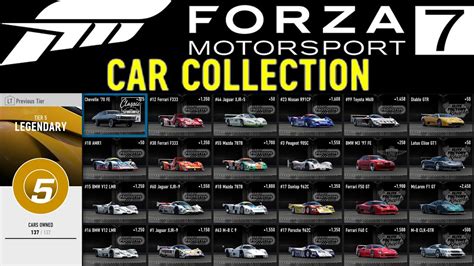 FORZA MOTORSPORT 7 - ALL CARS | 2021-2023 FINAL | FULL VEHICLES LIST [4k] - Happy With Car