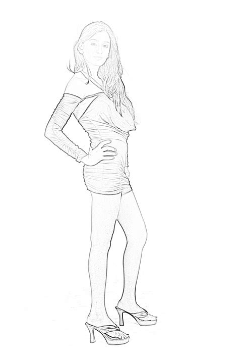 Standing Poses For Drawing at GetDrawings | Free download