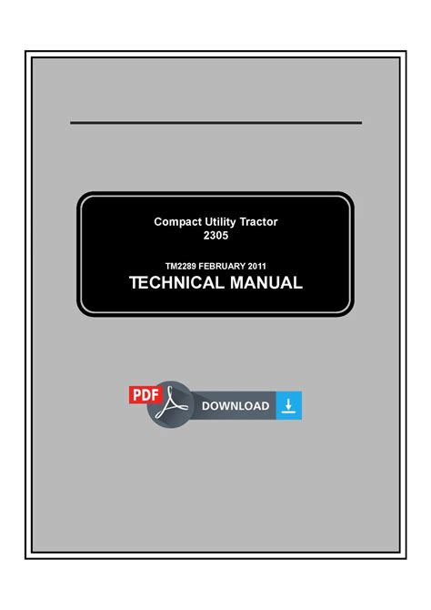 John Deere 2305 Service Manual Pdf by PDFS-Manuals - Issuu