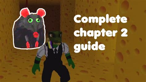 Roblox Cheese Escape Chapter 2 Map