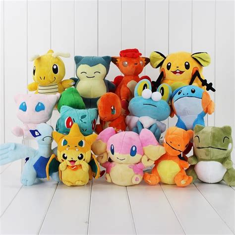 Pokémon Plush Doll Toys | Collectable plush, Plush dolls, Soft stuffed ...