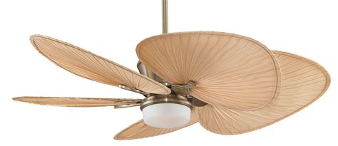 Palm Leaf Ceiling Fan With Light And Remote Control | Shelly Lighting