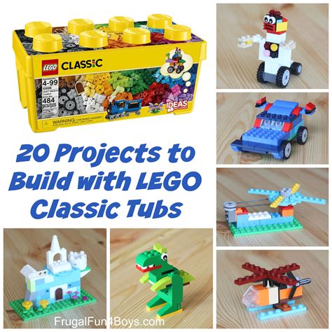 20 Simple Projects for Beginning LEGO Builders - Frugal Fun For Boys ...