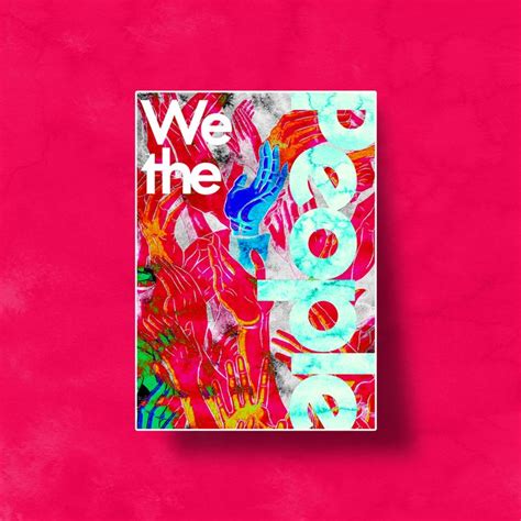 We the People | Poster design, Abstract poster, Design