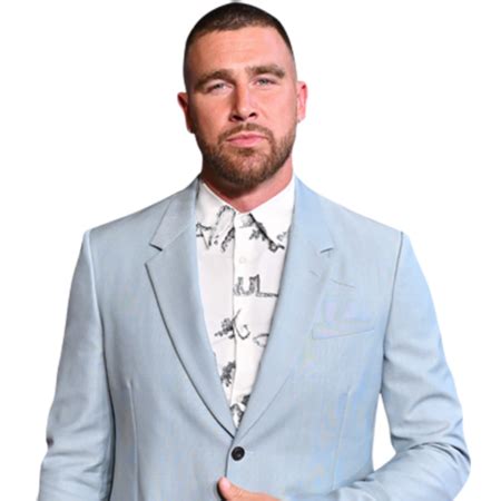 Travis Kelce (Blue Suit) Cardboard Cutout - Celebrity Cutouts