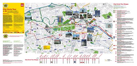 Berlin top attractions map - Berlin main attractions map (Germany)