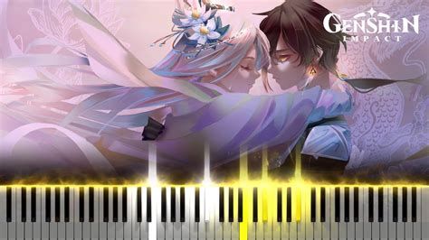 ｢Lover's Oath (Short Version)｣ - Genshin Impact OST Piano Cover [Sheet ...