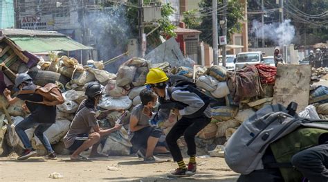 We condemn any use of violence: MEA on situation in Myanmar | India ...