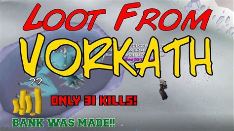 Loot from first Vorkath Head (Only 31 Kills!) - YouTube