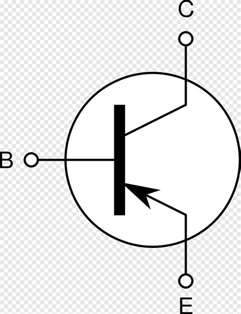 Baixar | Transistor PNP tranzistor Símbolo eletrônico, componente ...