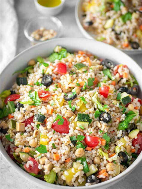 Vegan Italian Rice Salad | Italia Plant Based