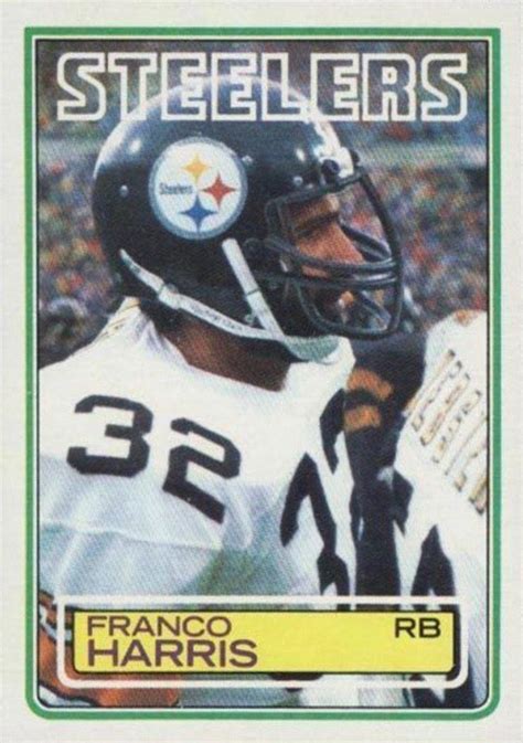 Franco Harris Football Cards: The Ultimate Collectors Guide | Old ...