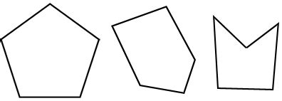 Types Of Pentagons