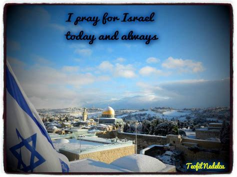 Love For His People: Pray for Israel. Daily.