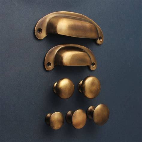 Classic Aged Bronze Cupboard Handles | Brass kitchen handles, Brass kitchen, Kitchen handles