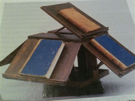 Thomas Jefferson used this revolving bookstand with five adjustable ...