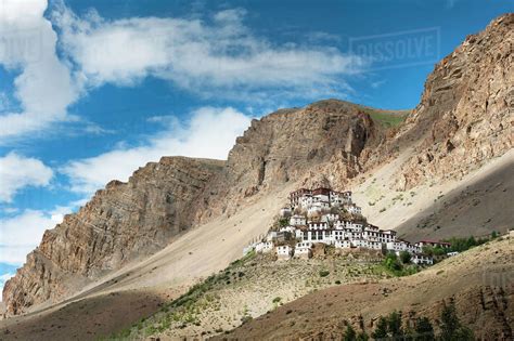 Ki Monastery, Spiti Valley, Himachal Pradesh, India - Stock Photo - Dissolve