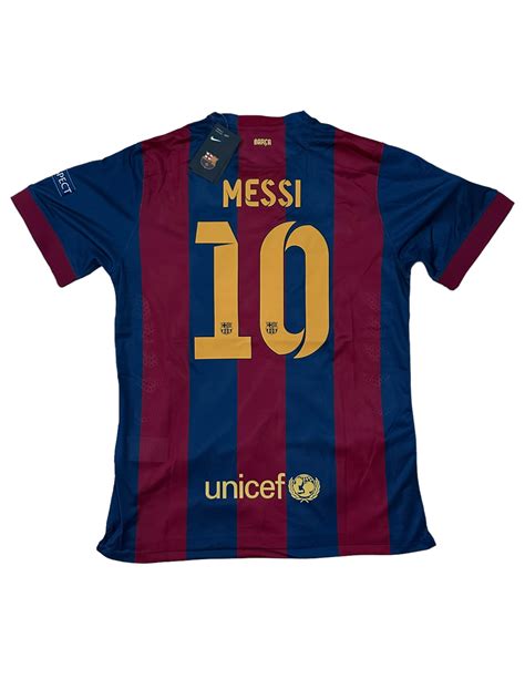 Official Shirt From The 20/21 Season FC Barcelona Home Kit, Signed By Leo Messi MEMORABILIA ...