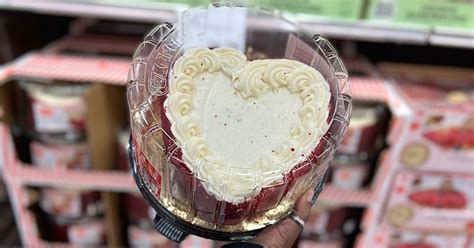 Red Velvet Heart-Shaped Cake Only $16.99 at Costco | Yummy Valentine’s ...