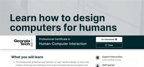 Top 6 Best Online Human Computer Interaction Courses - toplist.info