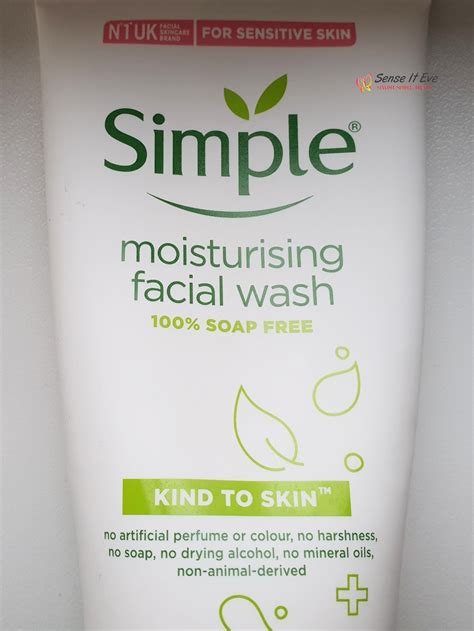 Simple Moisturizing Facial Wash Review