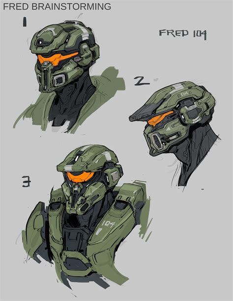 Halo Concept Art — Halo 5: Guardians concept art for Fred. By Kory...