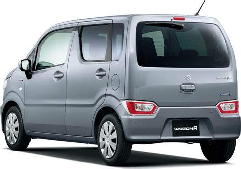 New Suzuki Wagon-R Hybrid Back picture, Rear view photo and Exterior image