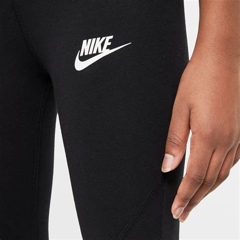 Nike Nike Sportswear Girls' High Waisted Leggings - Black/White $ 29.99 ...